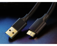 UGREEN Kabel USB 3.0 - micro USB 3.0 	US130 0.5m czarny - 1489107 - zdjęcie 3